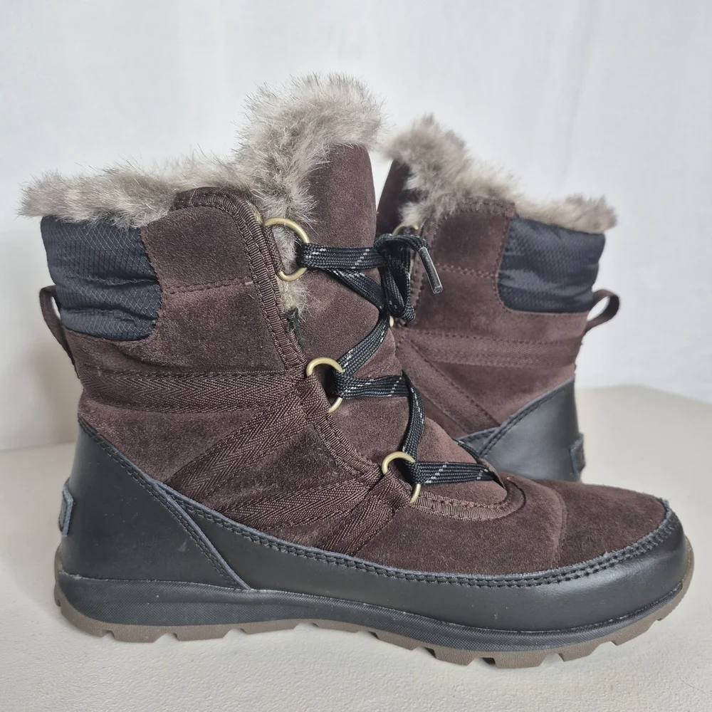 Sorel Tivoli Faux Fur Waterproof Winter Boots - Size 7
